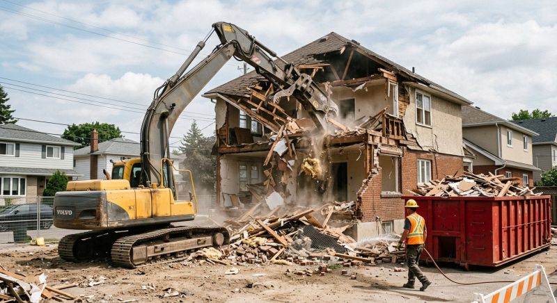 Home Demolition Service in Pearland, TX